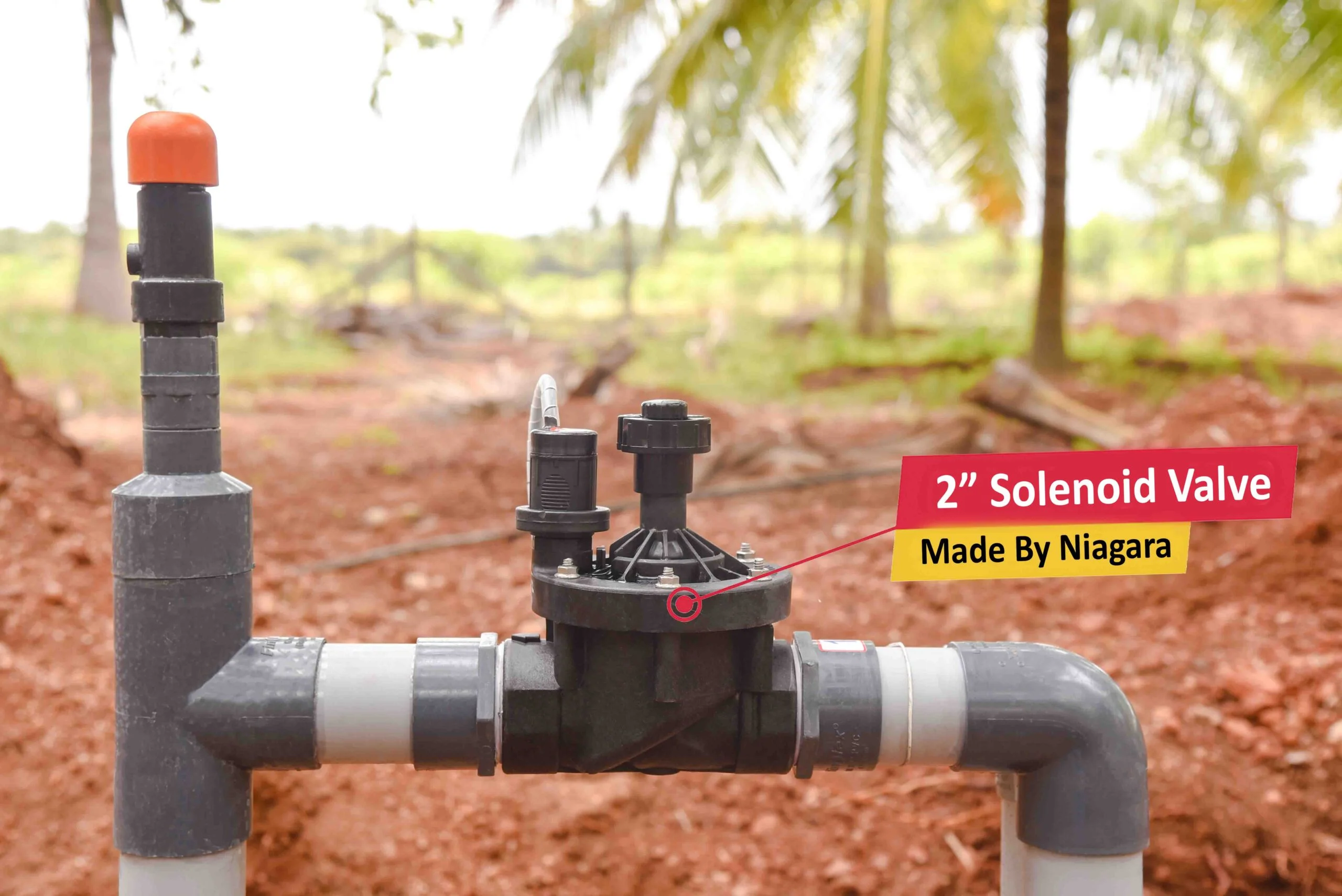 We are proud that Our Customer Mr.Selvam – Kangeyam has successfully installed Niagara 2″ inch solenoid valve 10Nos in his farm area, of about 11 acre. For further Details Contact NIAGARA SOLUTIONS @ 9842505100